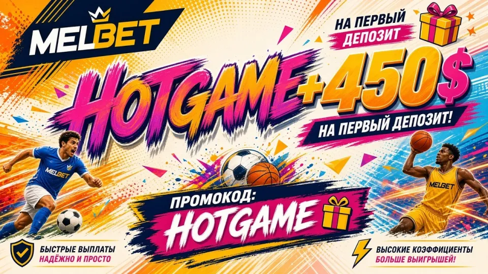 Melbet промокод, как активировать HOTGAME и получить бонус на первый депозит